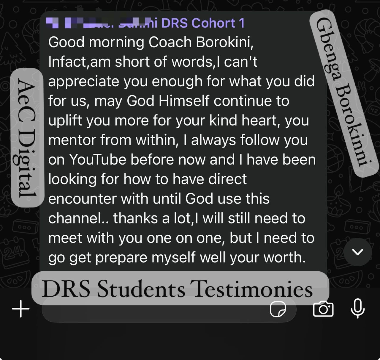 Student review of Digital Recruiting Secrets