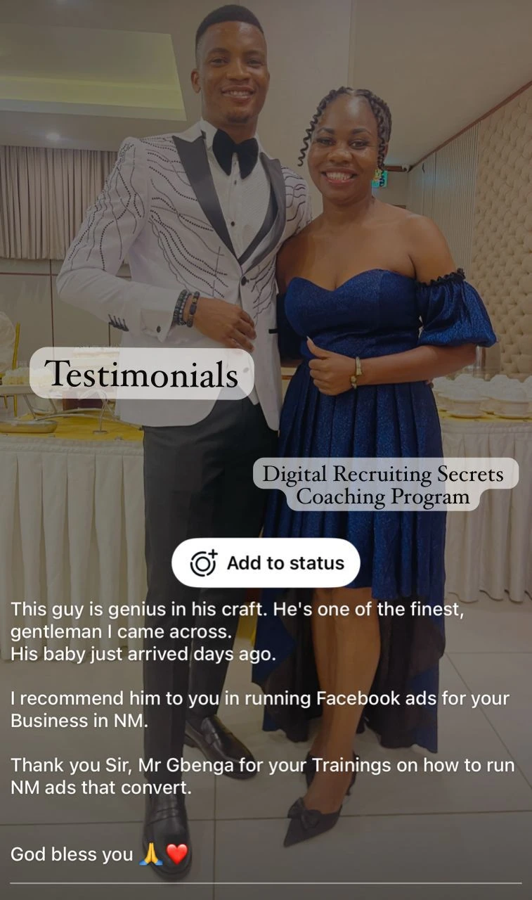 Student review of Digital Recruiting Secrets